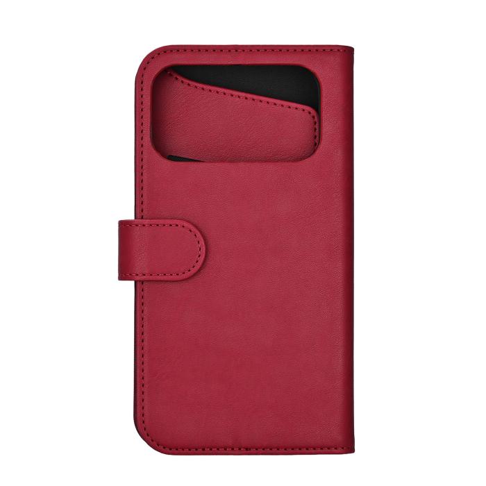 Bild 2, Gear iPhone 17 Pro Max Fodral MagSafe Läder Deep Red