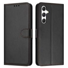 Samsung Galaxy S26 Fodral L&auml;der Svart