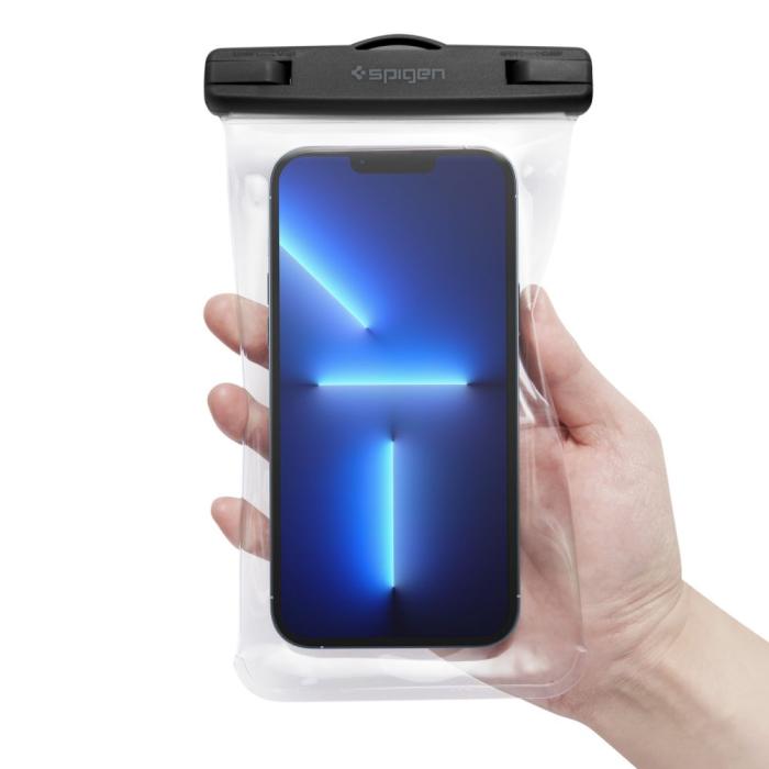 Bild 6, Spigen Universal Vattentät Påse / Mobilväska Transparent