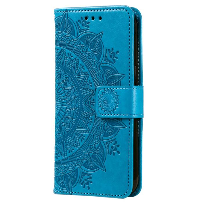 Bild 5, Motorola Moto G04 4G/G24 4G Fodral Mandala Blå