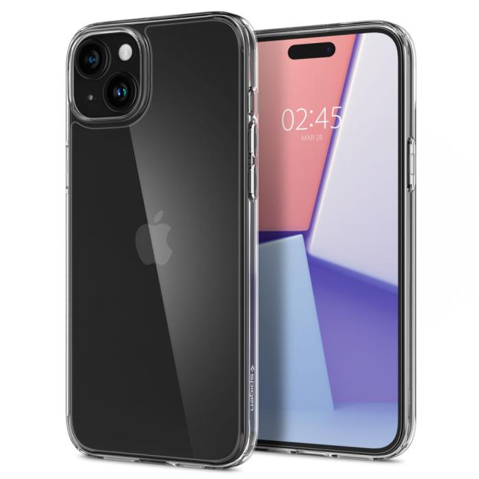 Bild 1, Spigen iPhone 15 Skal AirSkin Hybrid Crystal