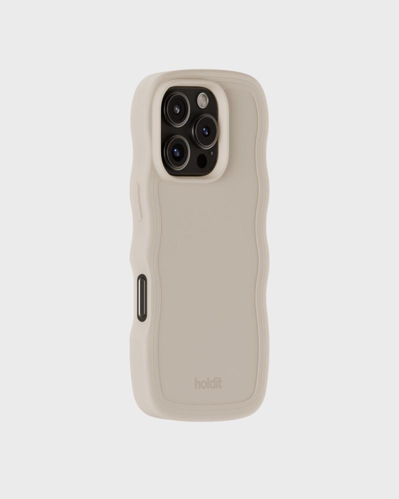 holdit iPhone 16 Pro Skal Wavy Light Beige