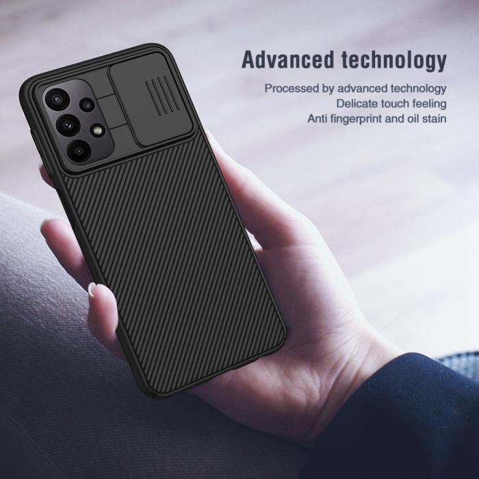 Bild 4, NILLKIN Samsung Galaxy A23 5G Skal CamShield Svart