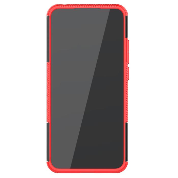 Bild 5, Xiaomi Redmi 9A - Stöttåligt Skal med Stöd - Röd