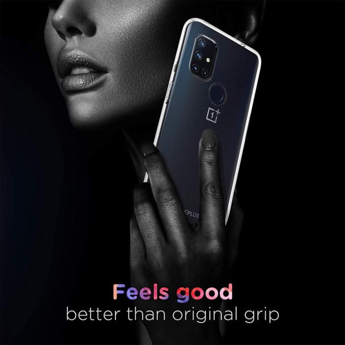 Bild 4, OnePlus Nord N10 5G - Transparent TPU Skal