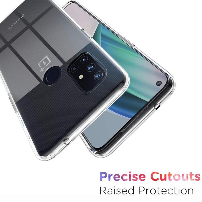 Bild 5, OnePlus Nord N10 5G - Transparent TPU Skal