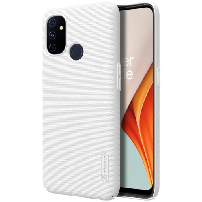 Bild 1, OnePlus Nord N100 - NILLKIN Shield Frostat Skal - Vit