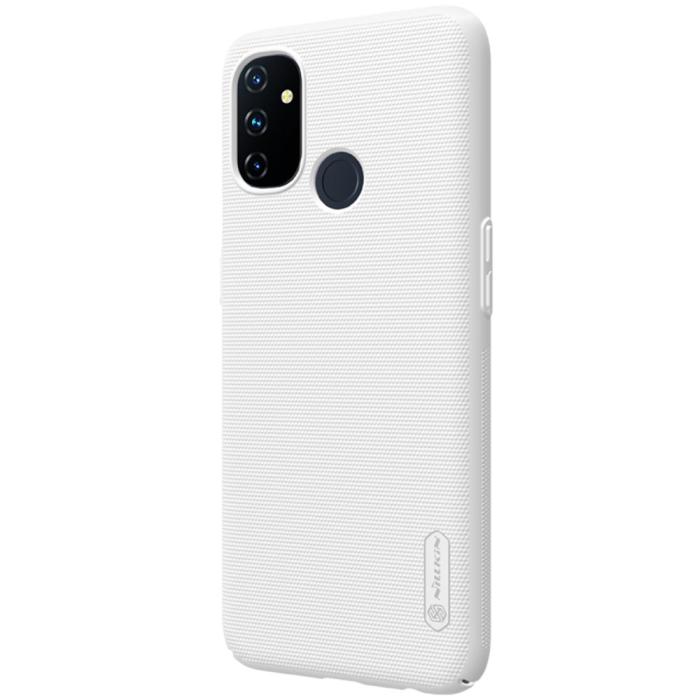 Bild 4, OnePlus Nord N100 - NILLKIN Shield Frostat Skal - Vit