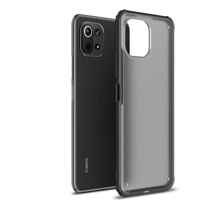 Bild 1, Xiaomi Mi 11 Lite - Shockproof Hybrid Armor Skal - Svart