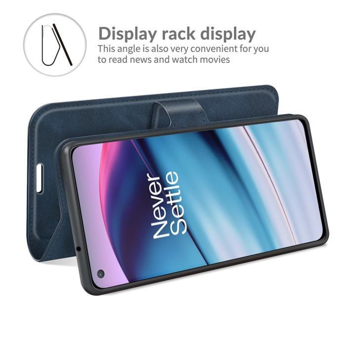 Bild 6, OnePlus Nord CE 5G - Solid Läder Fodral - Blå