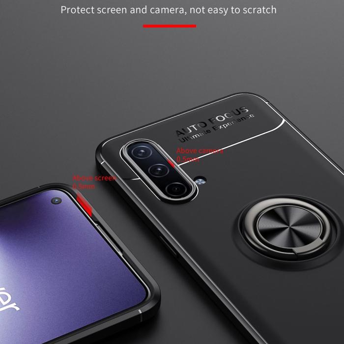 Bild 4, OnePlus Nord CE 5G - Ring Skal - Svart/Blå