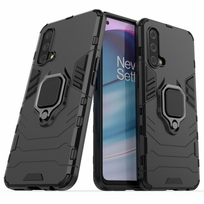 Bild 1, OnePlus Nord CE 5G - Hybrid Ring Skal - Svart