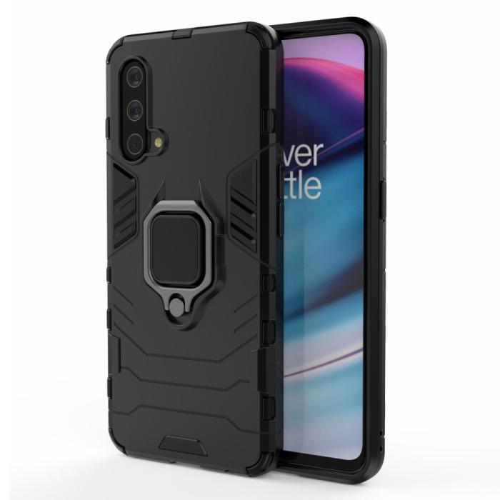 Bild 2, OnePlus Nord CE 5G - Hybrid Ring Skal - Svart
