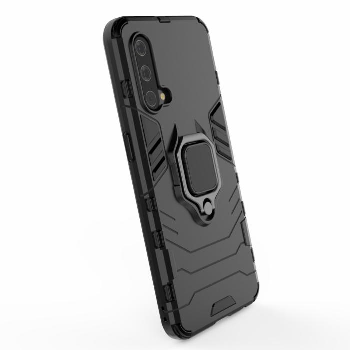 Bild 5, OnePlus Nord CE 5G - Hybrid Ring Skal - Svart