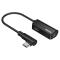 BASEUS USB-C till 3.5mm Aux Adapter med laddningsfunktion - Svart