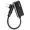 BASEUS USB-C till 3.5mm Aux Adapter med laddningsfunktion - Svart