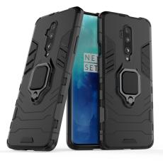 OnePlus 7T Pro - Ring Skal funkar med magnethållare - Svart