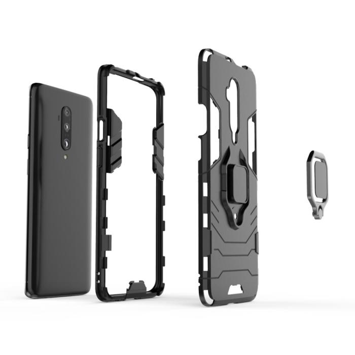 Bild 4, OnePlus 7T Pro - Ring Skal funkar med magnethållare - Svart