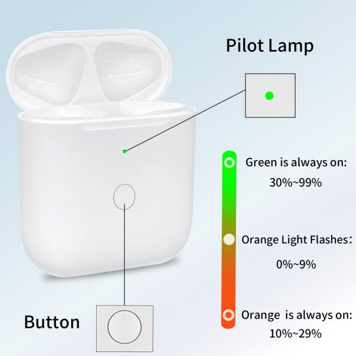 Bild 6, AirPods Trådlöst Laddningsfodral / Lightning