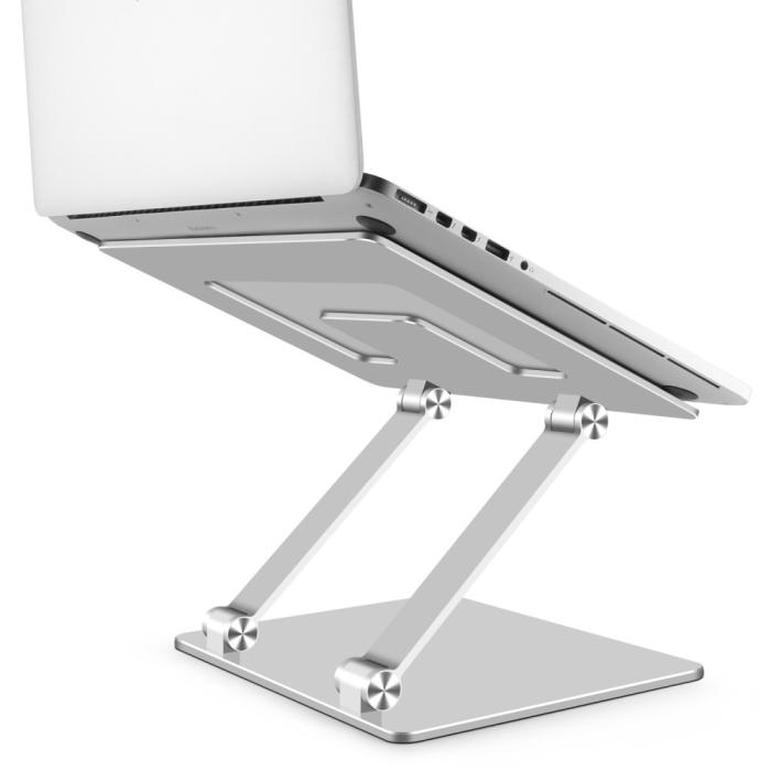 Bild 6, Justerbart Laptop Ställ Aluminium Silver