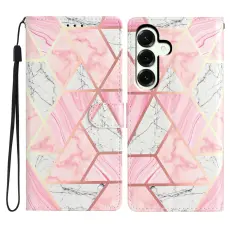 Samsung Galaxy A57 5G Fodral Med Tryck Rosa Marmor