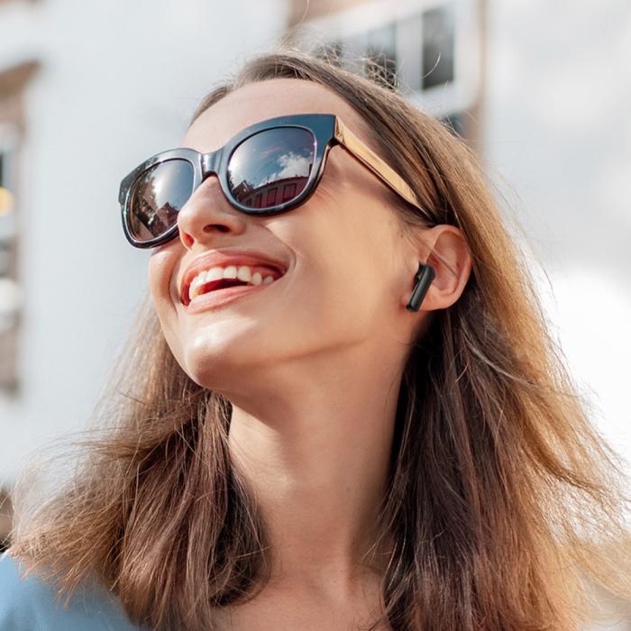 Bild 3, Mcdodo IPX4 Earbuds Lite Trådlösa Sporthörlurar Vit
