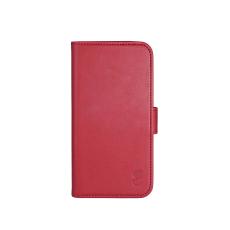 Gear iPhone 16 Fodral MagSeries Läder Deep Red