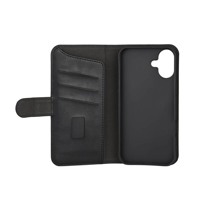 Bild 3, Gear iPhone 16 Fodral MagSeries Läder Svart