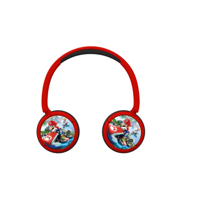 Bild 4, Super Mario Hörlur On-Ear Junior Trådlös 85dB/95dB