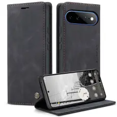 CASEME Google Pixel 11 Pro XL Fodral RFID L&auml;der Svart