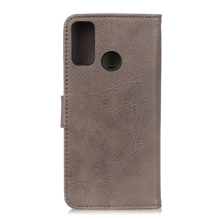 Bild 3, KHAZNEH Xiaomi Redmi 9C Fodral Läder Khaki