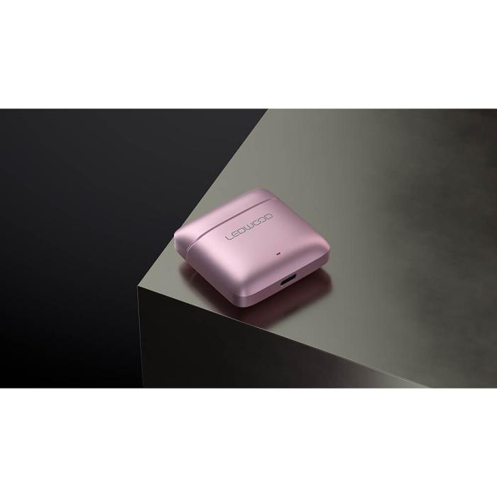 Bild 10, LEDWOOD Hörlur Titan TWS True Wireless In-Ear Rose