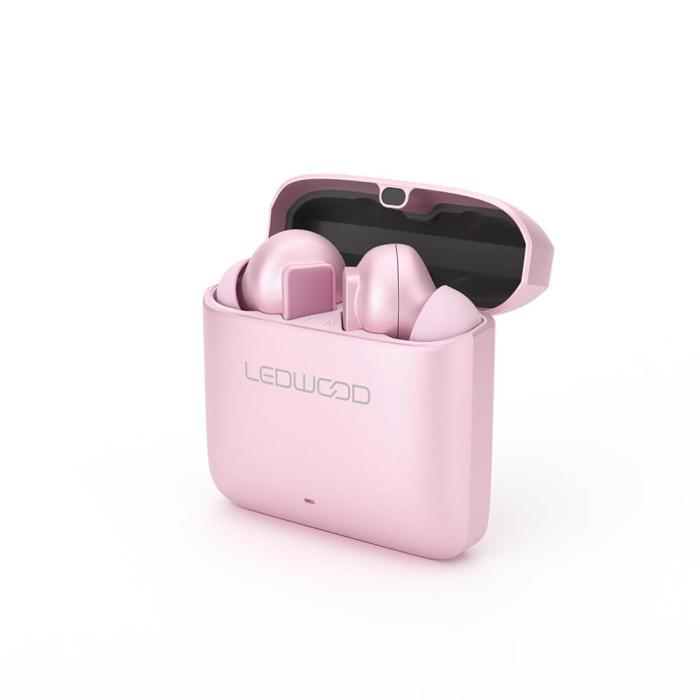 Bild 2, LEDWOOD Hörlur Titan TWS True Wireless In-Ear Rose