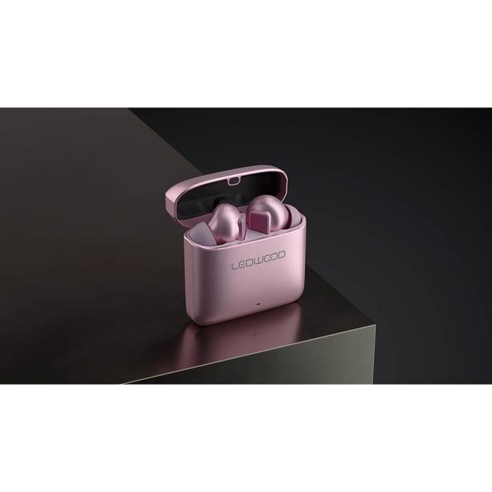 Bild 9, LEDWOOD Hörlur Titan TWS True Wireless In-Ear Rose