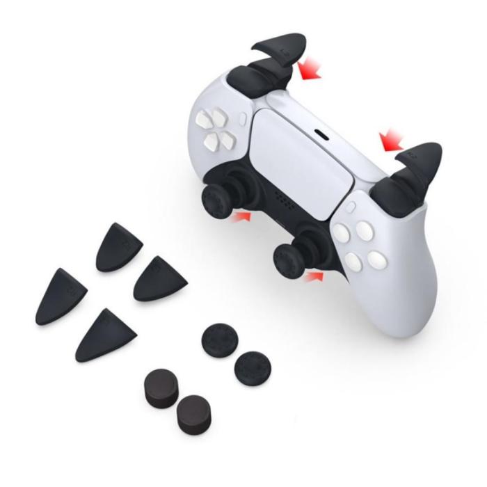 Bild 1, 8-PACK Gamingkit för Sony PS5 Svart