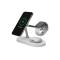 Tech-Protect 10W LED 3in1 Magnetisk MagSafe Laddare Vit
