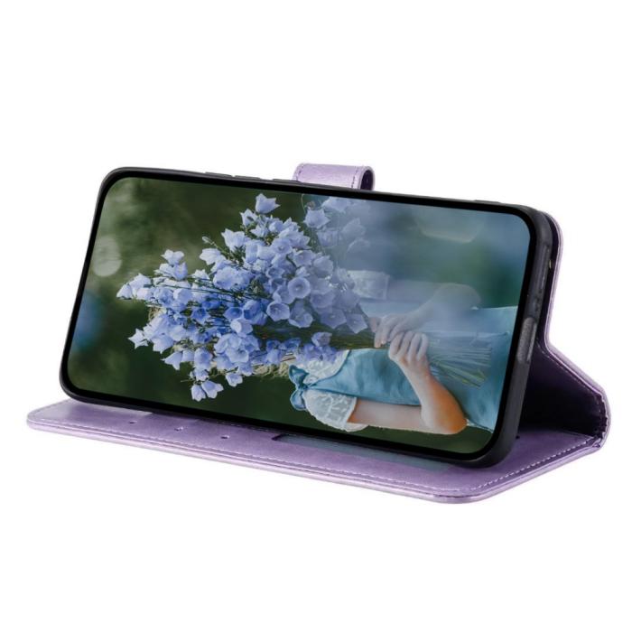 Bild 4, Motorola Moto G04 4G/G24 4G Fodral Mandala Lila