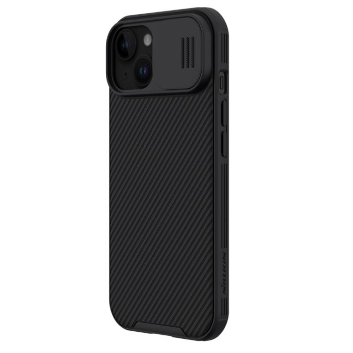 Bild 4, NILLKIN iPhone 15 Plus Skal CamShield Pro Svart