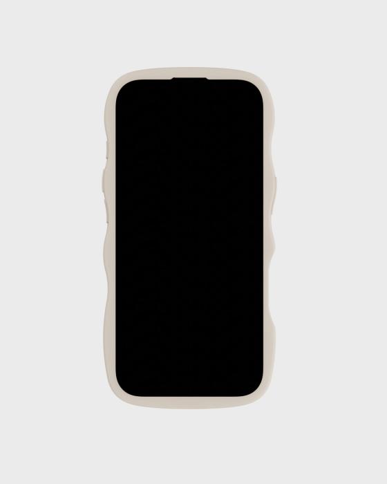 Bild 4, holdit iPhone 16 Pro Skal Wavy Light Beige/Transparent