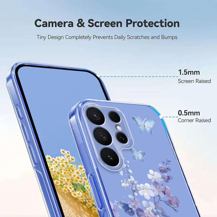 Bild 4, Samsung Galaxy S26 Ultra Skal Med Tryck Blommor