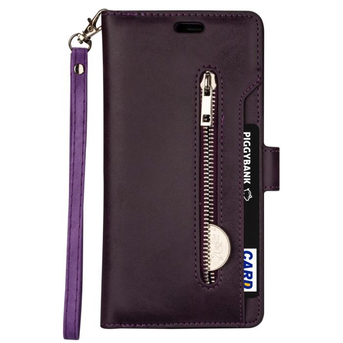 Bild 2, Samsung Galaxy S22 Plus Fodral Multifunktionell Läder Lila