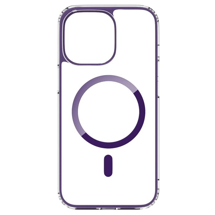 Bild 3, ColorPop iPhone 13 Pro Skal CH MagSafe Transparent/Lila