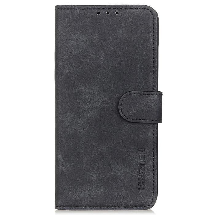 Bild 6, KHAZNEH Motorola Moto G32 Fodral Retro Läder Svart