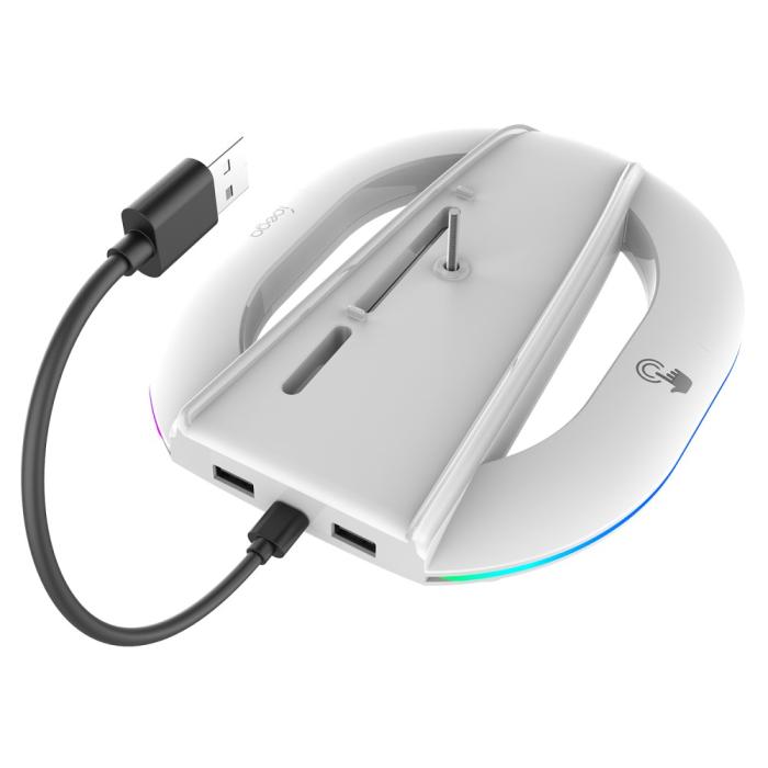 Bild 2, iPega Vertikalt Stativ För PlayStation 5 RGB Vit