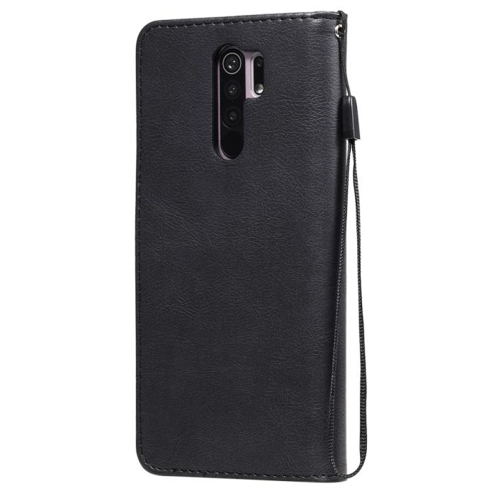 Bild 3, Xiaomi Redmi 9 - Plånboksfodral - Svart