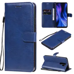 Xiaomi Redmi 9 - Plånboksfodral - Blå