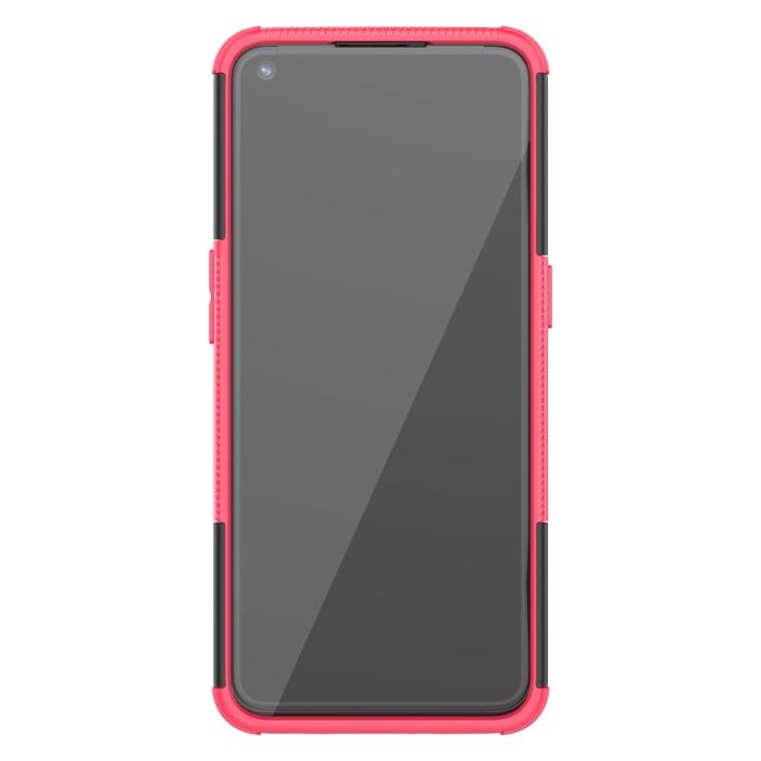 Bild 4, OnePlus Nord N10 5G - Ultimata Stöttåliga Skalet med Stöd - Rosa