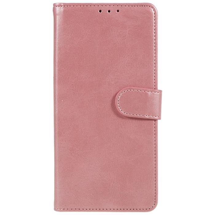 Bild 6, Motorola Moto G55 5G Plånboksfodral Läder Roséguld