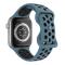 Sportarmband Dual-Color Apple Watch 42/44/45/49 mm (S/M) Blå/Svart