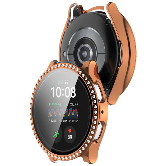 Bild 6, Galaxy Watch 7 40 mm Skal Med Skärmskydd Strass Roséguld